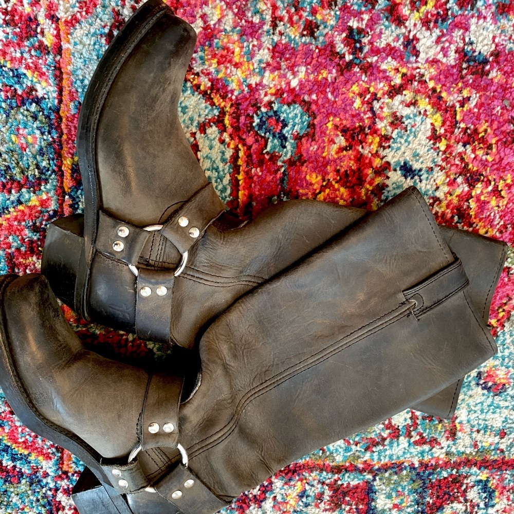 Gray Frye Boots